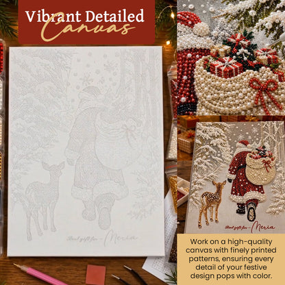 🎄 Christmas Reindeer Diamond Painting Kit