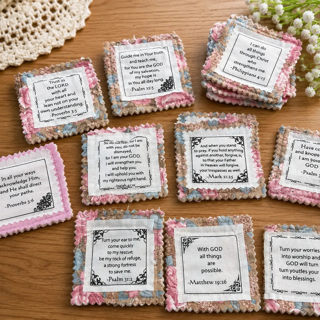 🎁Pocket Prayers Fabric Panel