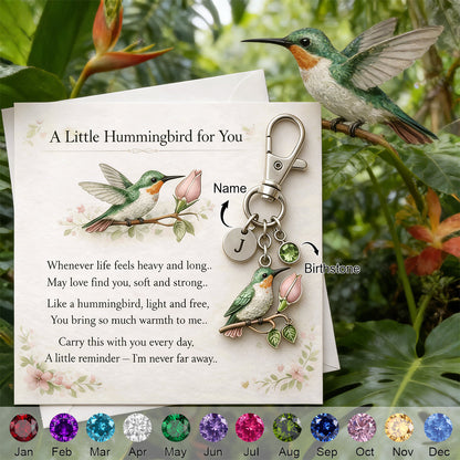 🐦Hummingbird Keychain - Birthday Gift 🎂