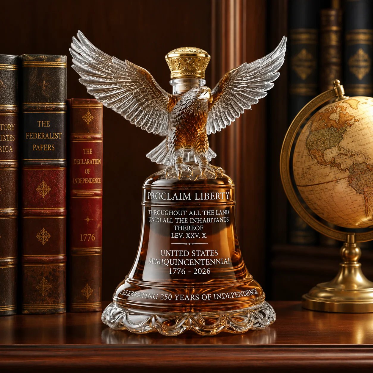 🔥Last Day 49% OFF🔥 - 🦅American Eagle Liberty Bell Decanter