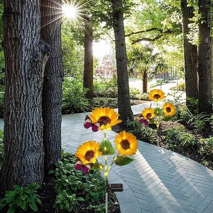 🌞Solar LED Sunflower Garden Lights-29.6inch/74cm