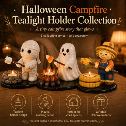 🔥LAST DAY 49% OFF💥Halloween Campfire Tealight Holder