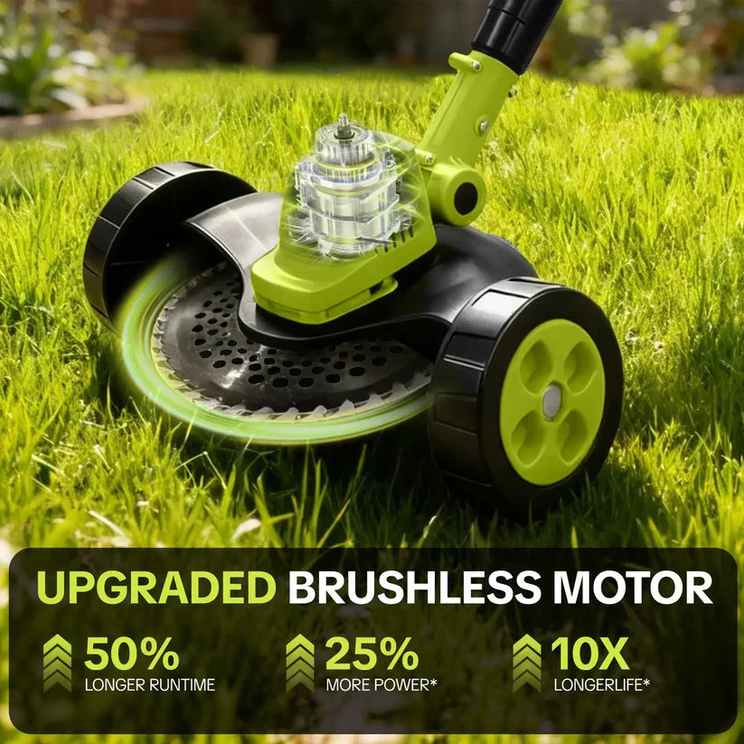 🛠️ LIMITED-TIME 59% OFF! ✨3-in-1 Cordless Lawn Mower with 2×21V Batteries