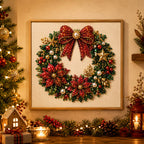 🎄LAST DAY 49% OFF – DIY Christmas Pearl Diamond Painting Art Kit With Frame