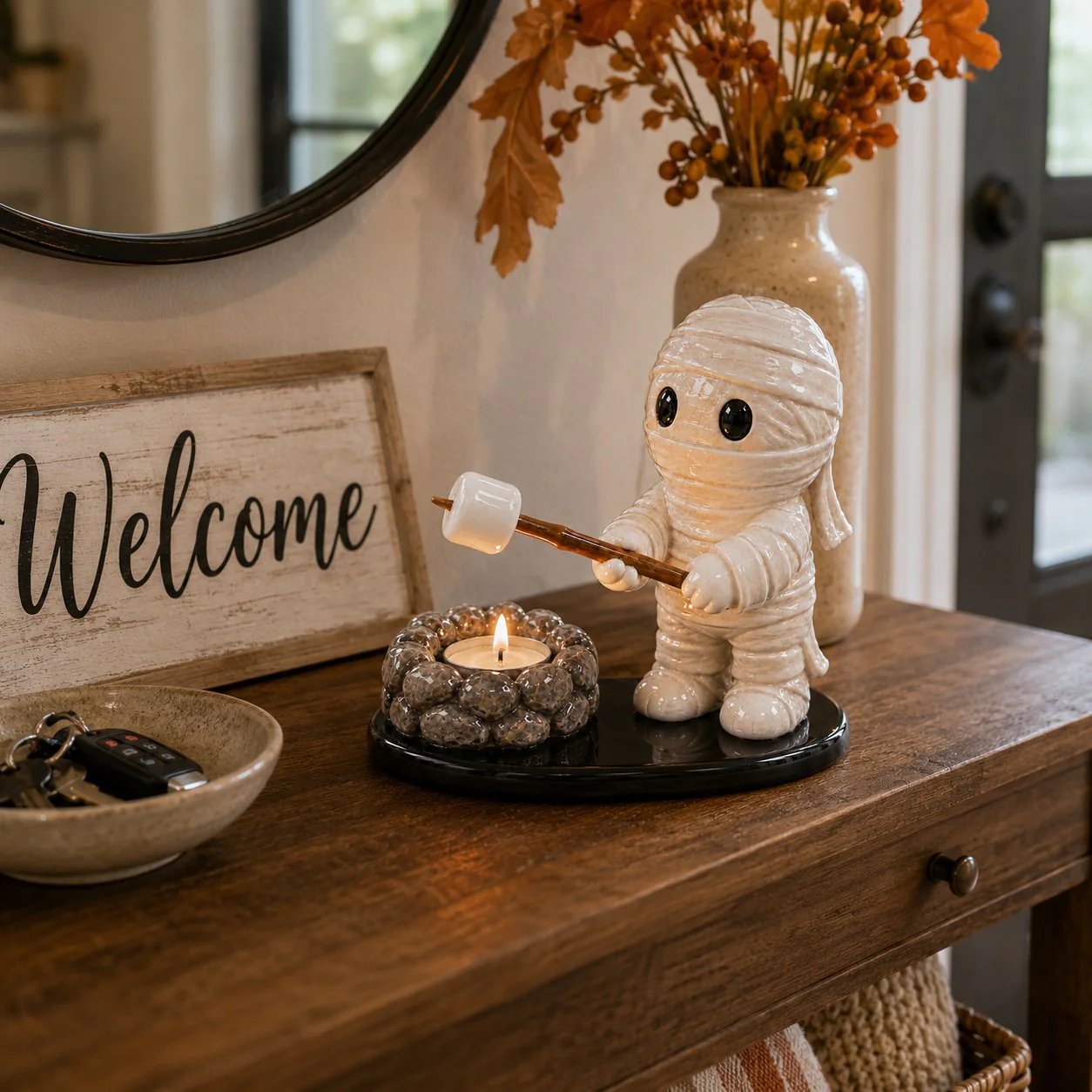 🔥LAST DAY 49% OFF💥Halloween Campfire Tealight Holder