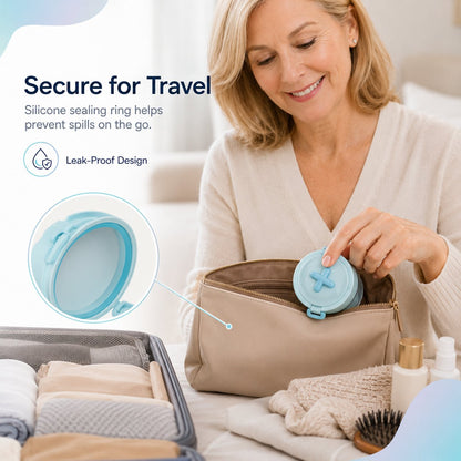 💧Last Day 50% OFF - Portable Retainer and Denture Cleaning Case with Magnetic Lifting Tray