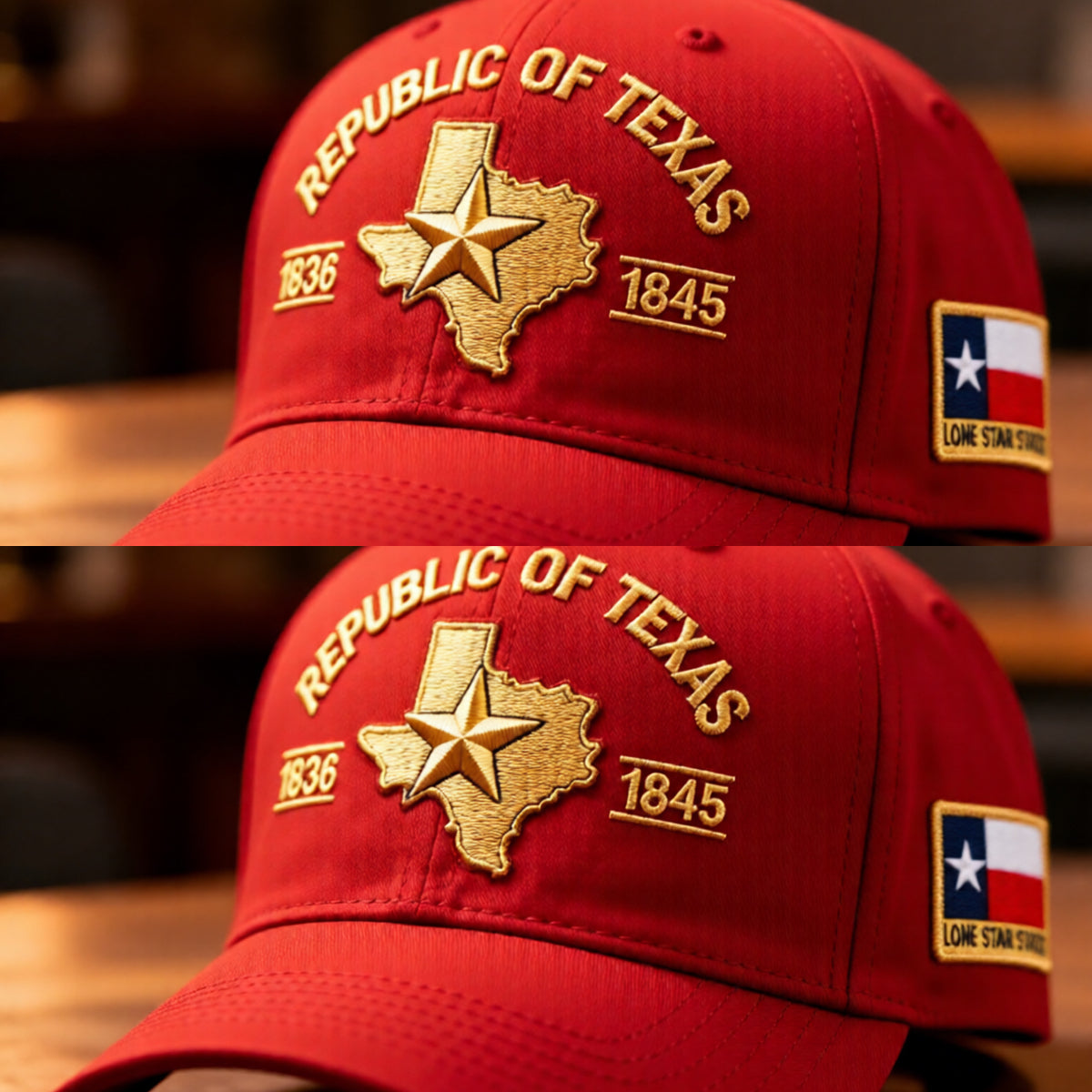 🔥Republic of Texas Embroidered Hat