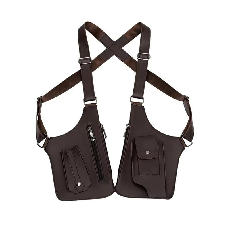 🔥2026 Hot Sale 50% OFF!🔥-Premium Leather Adjustable Underarm Shoulder Bag for Men & Women