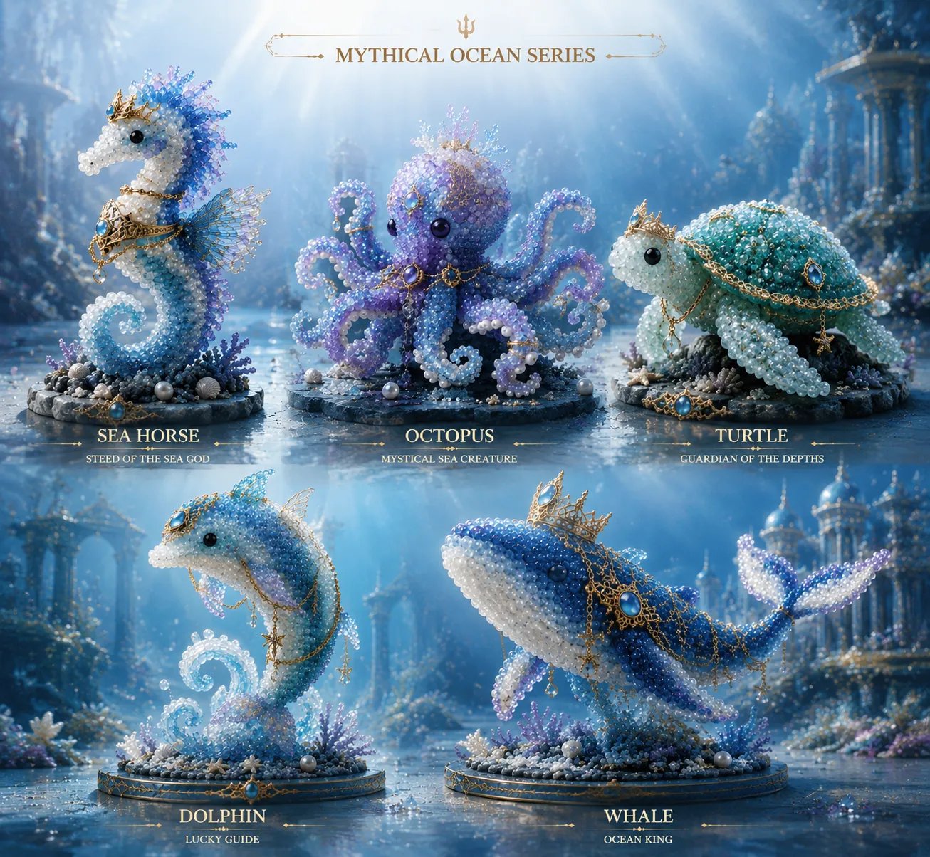 Last Day 50% OFF - 🌊 Mythical Ocean DIY Bead Kit