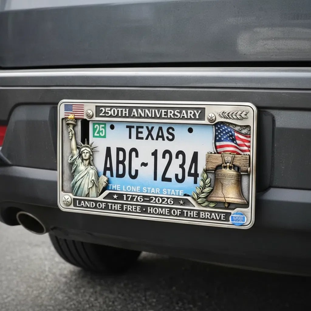 🔥LAST DAY 50% OFF-🦅250th Anniversary Commemorative License Plate Frame