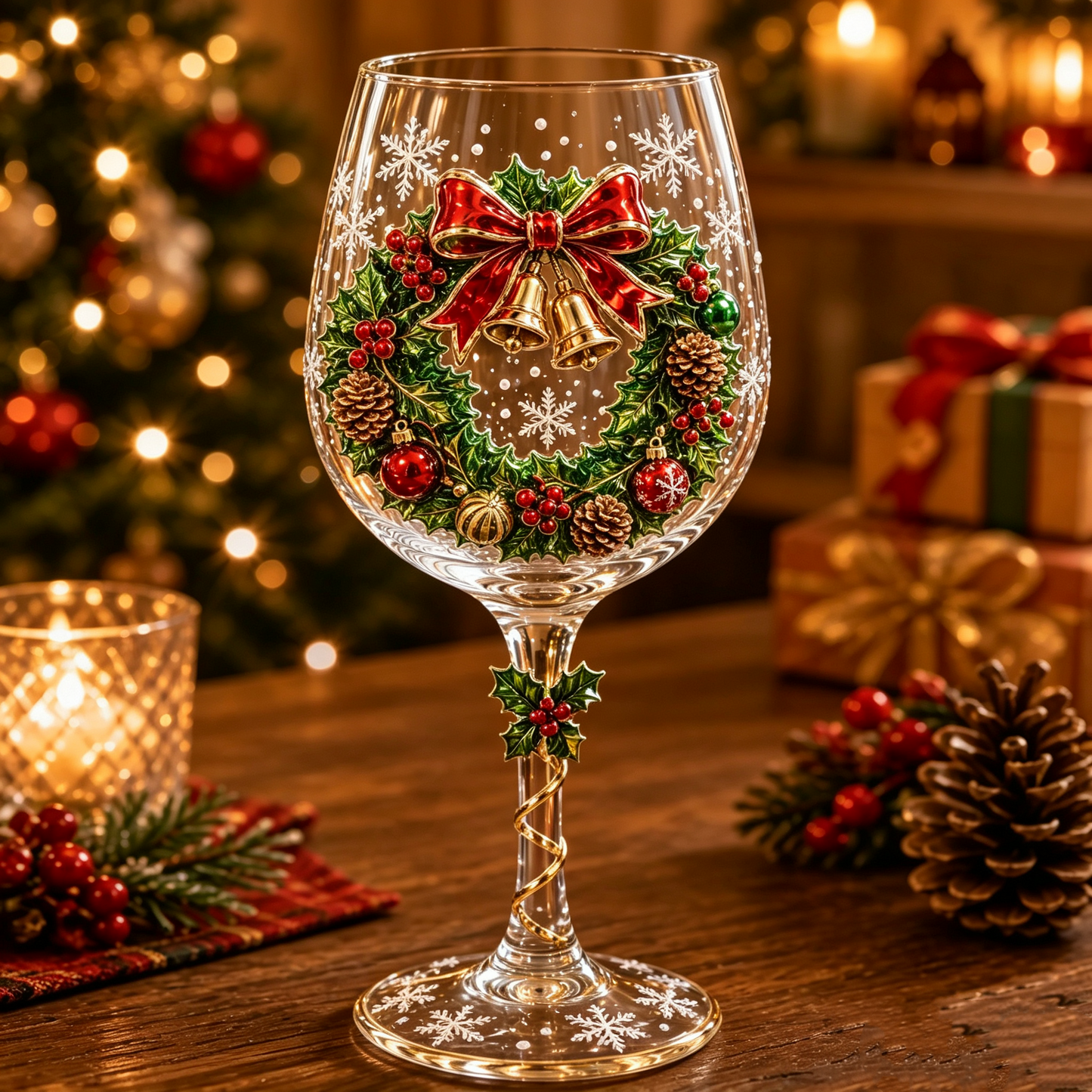 🔥Last day 50% OFF🎁Christmas 3D Wine Glass Collection Gift Box Set✨