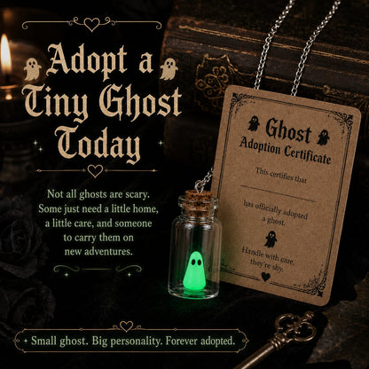 🔥Hot Sales - 👻Ghost Adoption Necklace✨