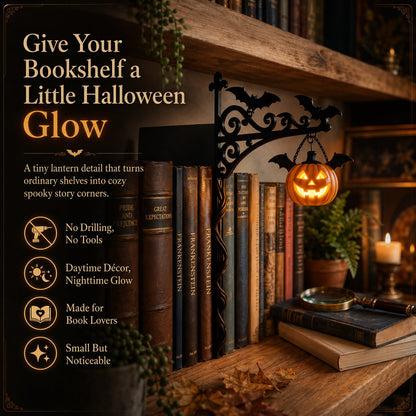 📚 Where Every Shelf Tells a Story——Halloween Edition Library Shelf Lanterns