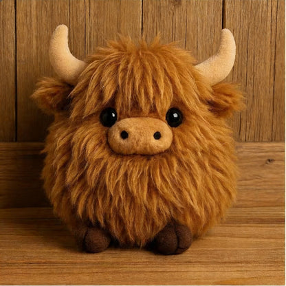 🔥🐂Emotional Support Highland Cow Plush