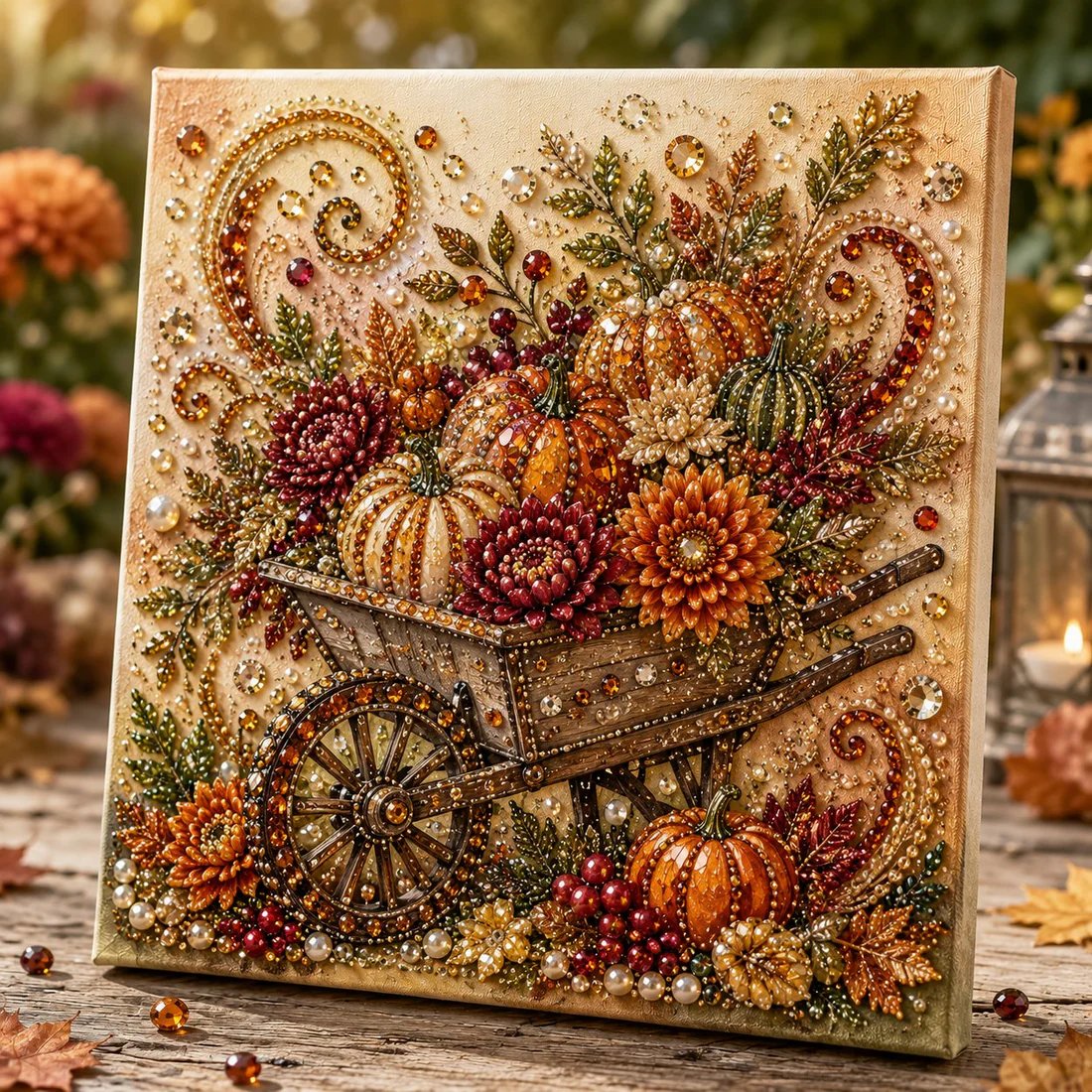 🔥Last Day 49% OFF - 🍂Autumn Pearl Painting Kit🎃✨