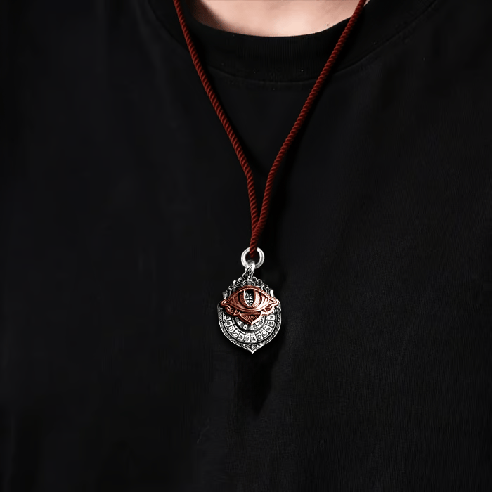 💪Hot Sale! 🔥49% OFF👁️‍🗨️Handmade Tarot Vision Pendant: Connect to Cosmic Wisdom Anytime