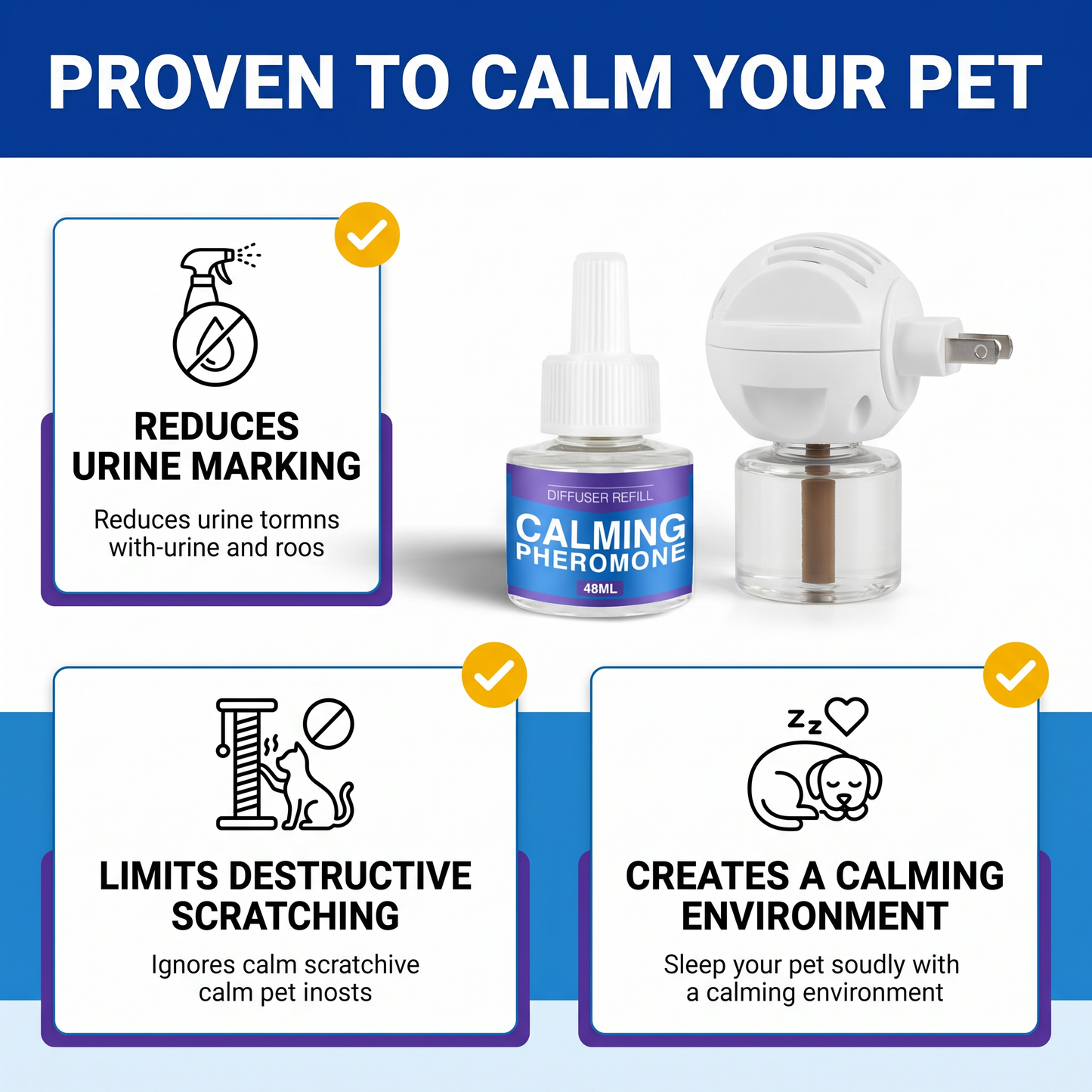 Goat touché Dog Calming Pheromone Diffuser