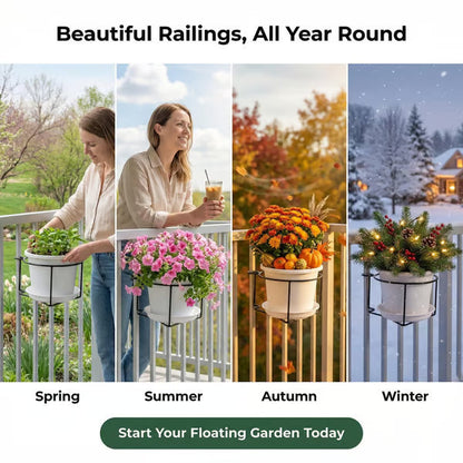 🔥2026 Hot Sale -  Railing Plant Hanger