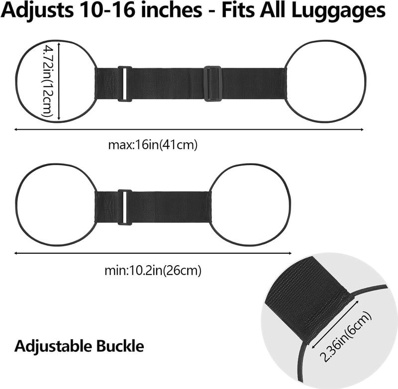 🎁Buy 1 Get 1 Free💥Multi Use Strong Adjustable Luggage Connector Straps