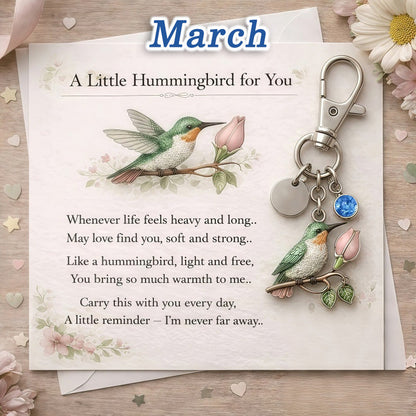 🐦Hummingbird Keychain - Birthday Gift 🎂
