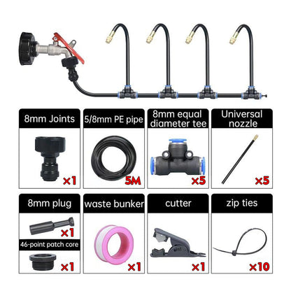 🌱Automatic 360° Curved Garden Irrigation Syste