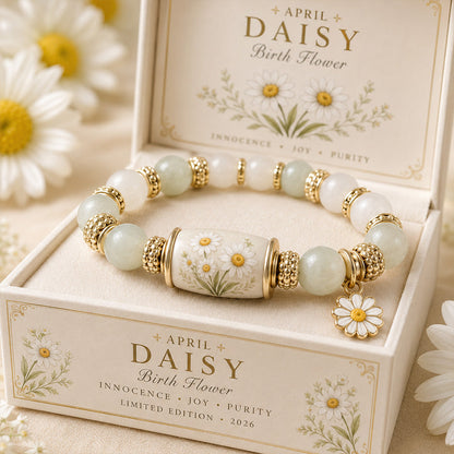 🌸 Birth Flower Blessing Bracelet | 2026 Limited Edition Only 8 Left