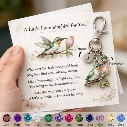🐦Hummingbird Keychain - Birthday Gift 🎂