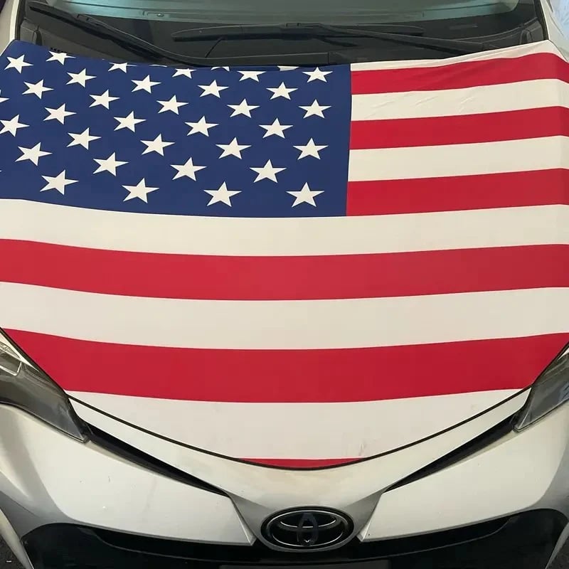 🎉4th Of July Flash Sale 65K+🔥American Car Hood Flag🦅