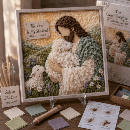 ✝️ ✝️3D Christian Fabric Poke Art Kit