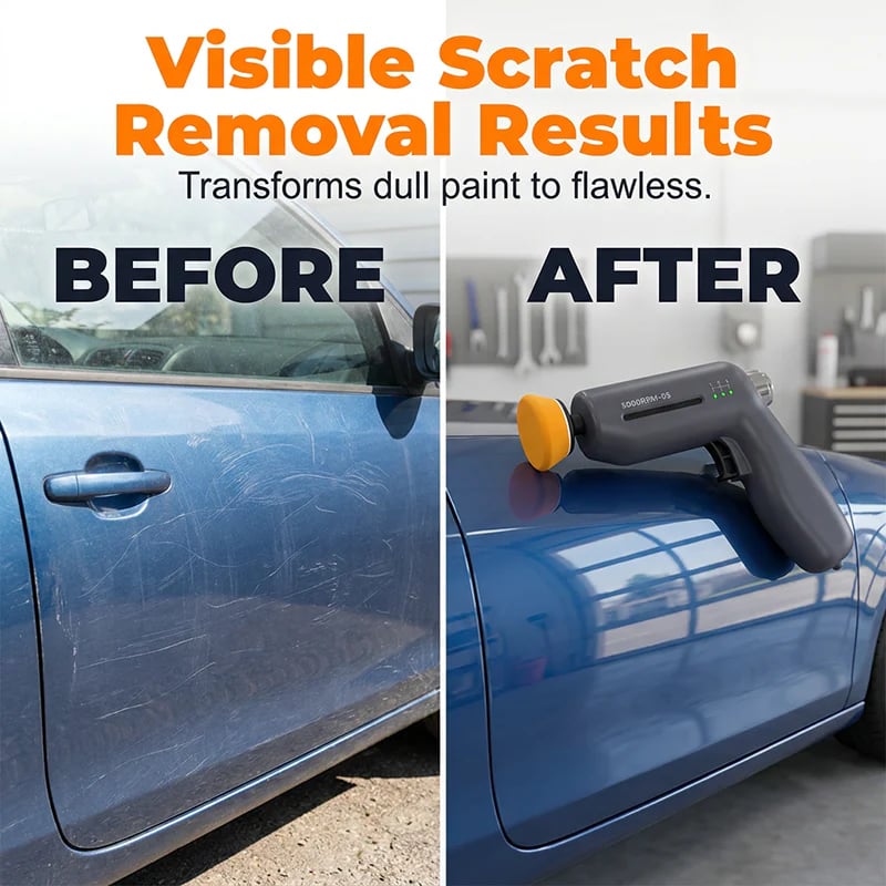 Limited-Time 50% OFF ✨ Electric Car Scratch Remover & Polisher 🚗