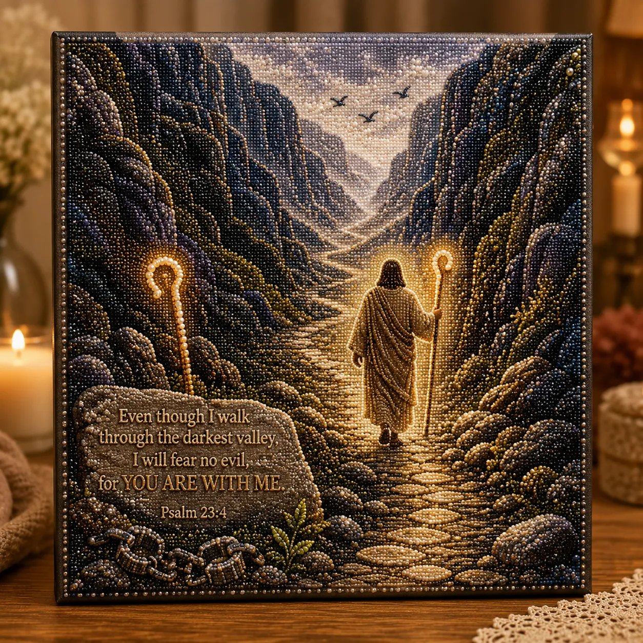 Garden of Faith Pearl Art Collection | Scripture Pearl Art DIY Kit