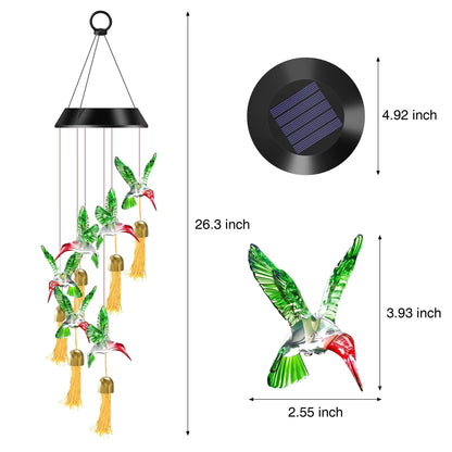 🌿Hummingbird Solar Light 🐦 Eco-Friendly Garden Glow🔥 50% OFF