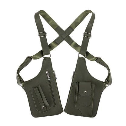 🔥2026 Hot Sale 50% OFF!🔥-Premium Leather Adjustable Underarm Shoulder Bag for Men & Women