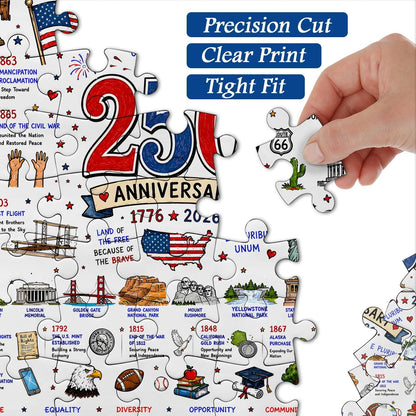 🧩 Patriotic America Jigsaw Puzzle 1000 Pieces