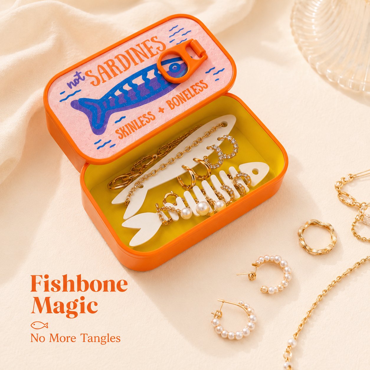 Travel jewelry case