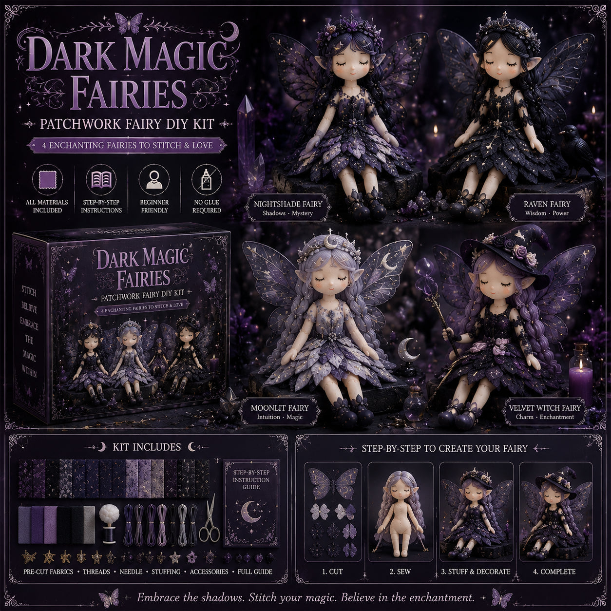 Fairy Patchwork DIY Collection