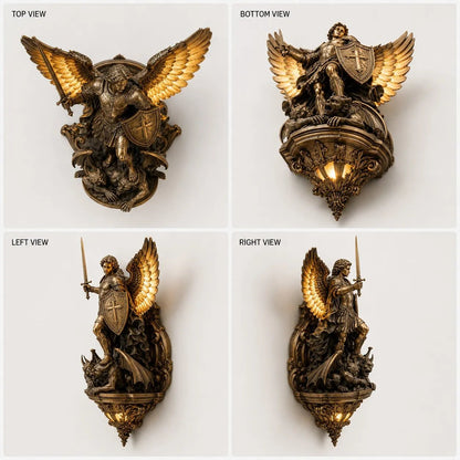 🕊️St. Michael Guardian Angel Wall Light