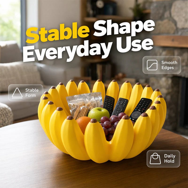 ⏰🔥LIMITED TIME 49% OFF!🔥50K+ SOLD!Creative Banana Shape Fruit Bowl