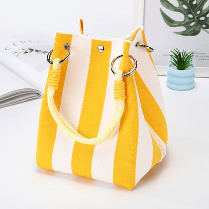 🔥LAST DAY 49% OFF- Boho Woven Bucket Bag(Handmade Crochet Shoulder Bag)