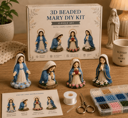 🔥LAST DAY 50% OFF - 🙏✨ Bead Your Blessings – Christian Faith Art Kit