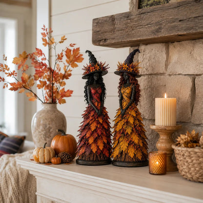 💥LAST DAY 50% OFF - 🧙 Enchanted Autumn Witch Figurine (📦Buy 2 Free Shipping)