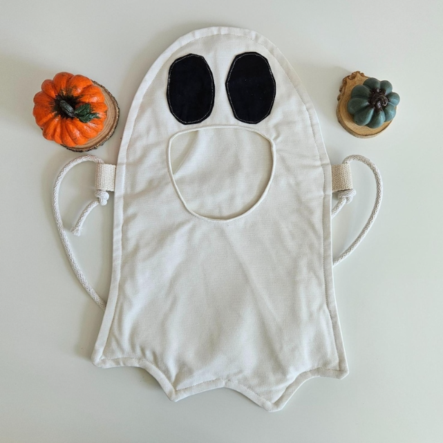 Halloween Ghost Bag Sewing Template - With Instructions