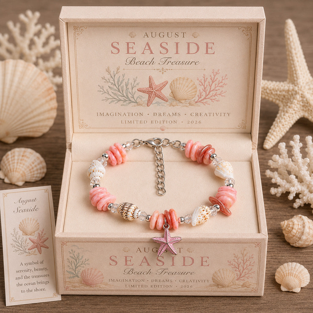 🐚 Blessings from the Deep: Shell, Pearl & Aquamarine Choker | 2026 Limited Handmade Edition – Only 8 Left