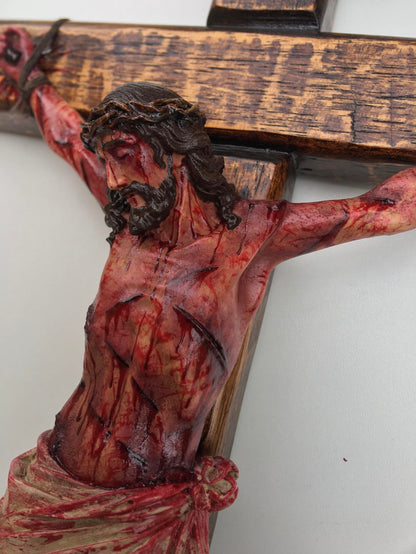 Handmade Jesus Crucifix — Remember His Sacrifice