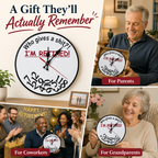 🔥Hot Sale 49% OFF🔥Retirement Humorous Quote Wall Clock