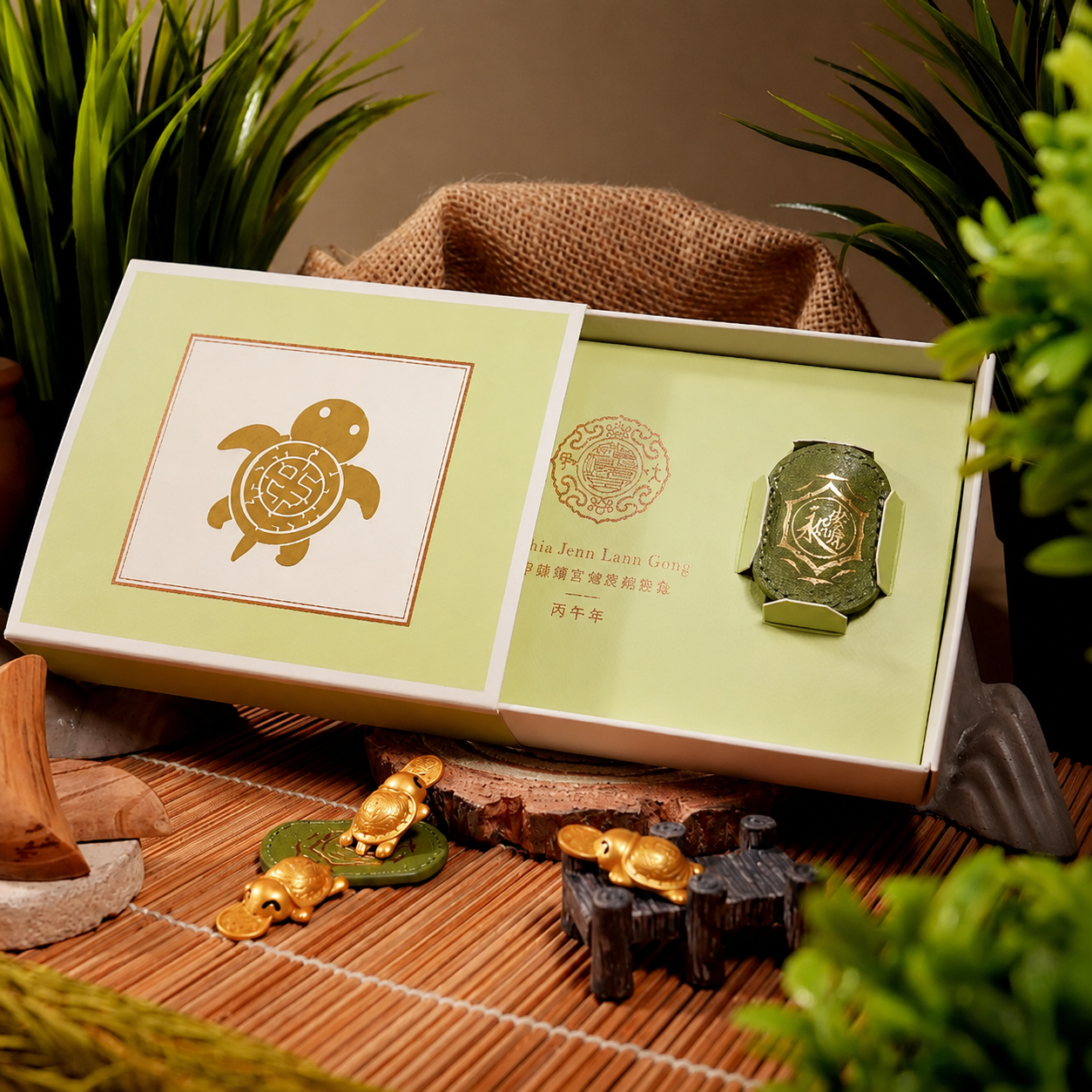 2026 Golden Turtle Charm – Bites onto Luck, Never Lets Go