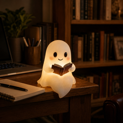 ✨The Cozy Reading Ghost – 49% Off Night Light Decor
