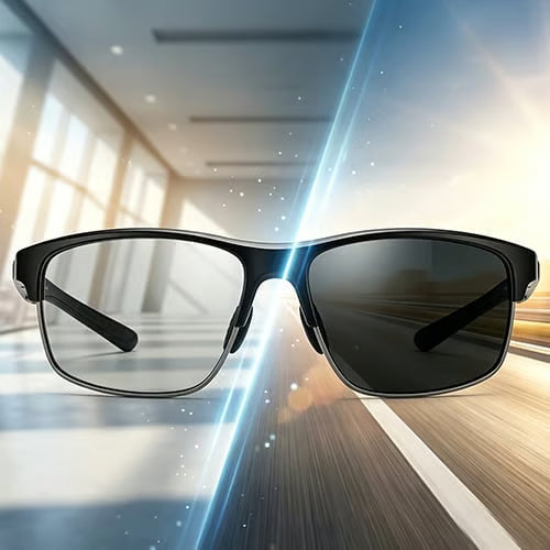 🕶️Photochromic Sunglasses with Anti-glare Polarized Lens🌞