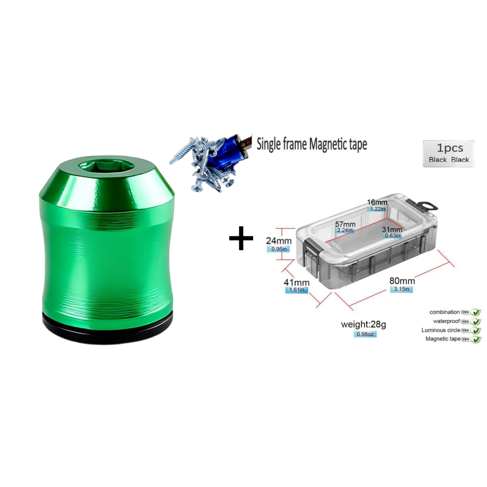 ⚡3-in-1 Magnetic Screwdriver Ring – Quick Bit Swap, Secure Hold & Portable 🧲