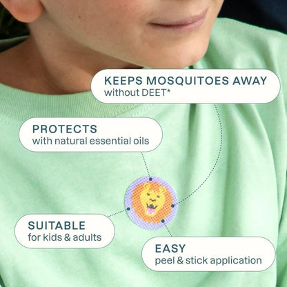 🦟 Say Goodbye to Mosquito Bites - 60% OFF - ✨ Mosquito Repellent Stickers - Safe, Natural Protection for All-Day Outdoor Fun!
